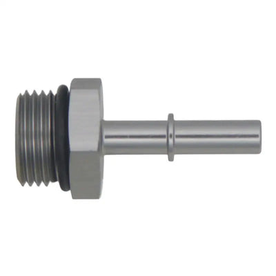 DeatschWerks 10AN ORB Male to 5/16in EFI Quick Connect Adapter - Anodized DW Titanium