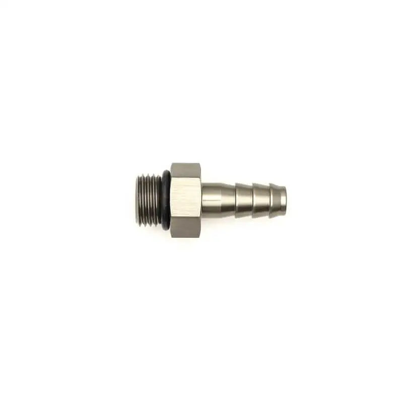 DeatschWerks 6AN ORB Male To 5/16in. Male Triple Barb Fitting (Incl. O-Ring) 