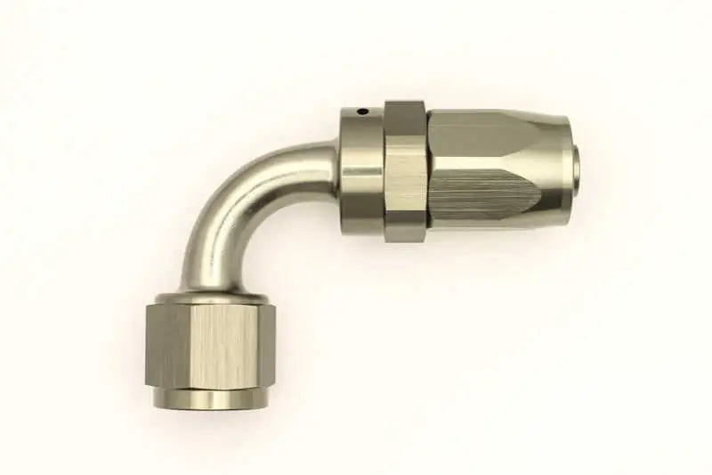 DeatschWerks DeatschWerks 8AN Female Swivel 90-Degree Hose End CPE