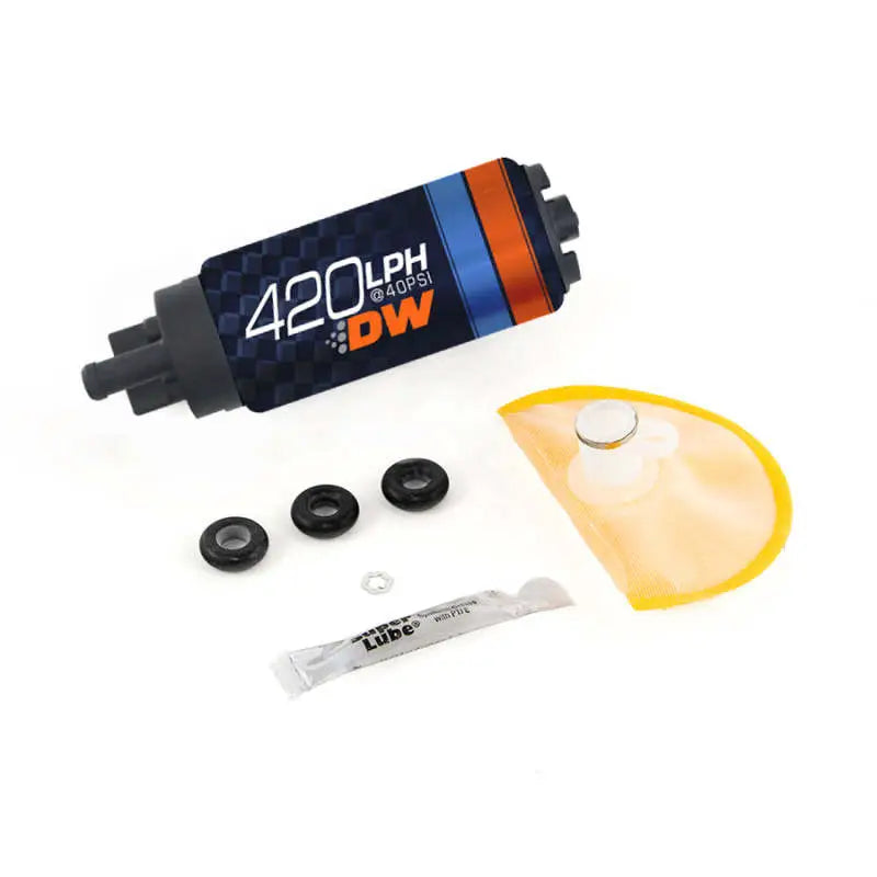 Deatschwerks DW420 Series fuel pump with install kit for G35 350Z 03-08
