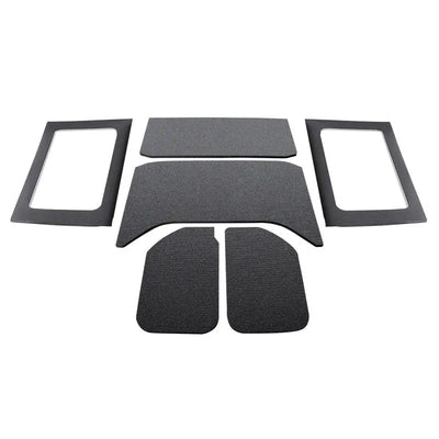 DEI 07-18 Jeep Wrangler JK 4-Door Headliner Complete Kit - Black - Truck & Automotive