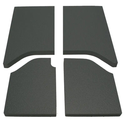 DEI 11-18 Jeep Wrangler JK 2-Door Headliner Black 4 Piece - Truck & Automotive