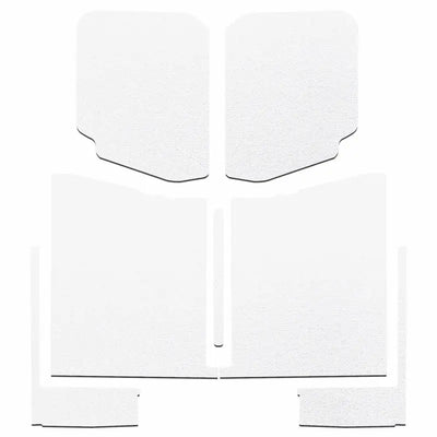 DEI 2019-Up Jeep Gladiator Headliner Complete Kit 7-pc - White - Truck & Automotive