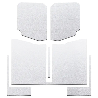 DEI 2019-Up Jeep Gladiator Headliner Complete Kit 7-pc - White - Truck & Automotive