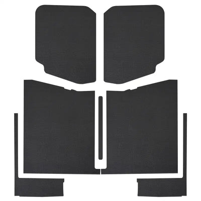 DEI 2019-Up Jeep Gladiator Leather Look Headliner Complete Kit 7-pc - Black - Truck & Automotive