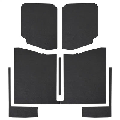DEI 2019-Up Jeep Gladiator Leather Look Headliner Complete Kit 7-pc - Black - Truck & Automotive