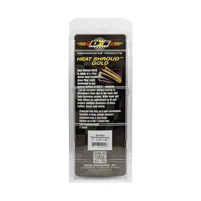 DEI Heat Shroud Gold 2in to 2.5in x 36in - Truck & Automotive