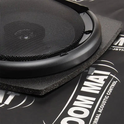 DEI Speaker Baffles 5.25in Round 6.5in Wide 6.5 Height 2.5in Deep Pair - 50321