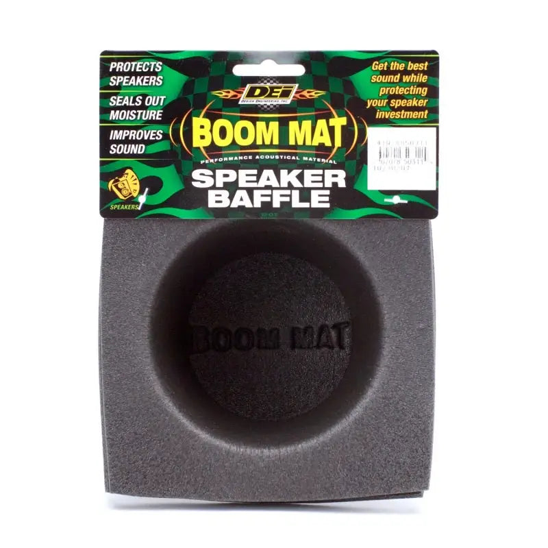 DEI Speaker Baffles 5.25in Round 6.5in Wide 6.5 Height 2.5in Deep Pair - 50321