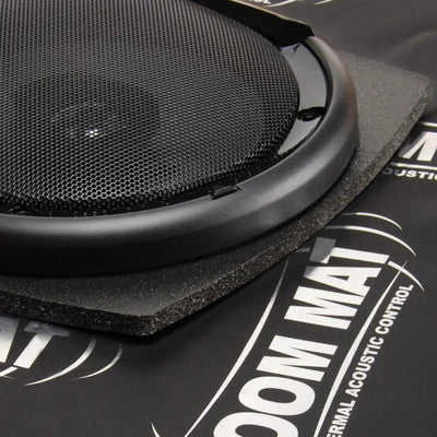 DEI Speaker Baffles 5.25in Round 6.5in Wide 6.5 Height 2.5in Deep Pair - 50321