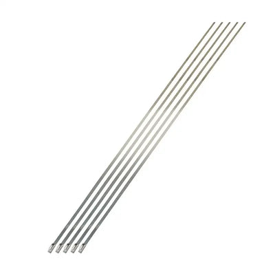 DEI Stainless Steel Locking Tie 14in - 5 per pack - Truck & Automotive