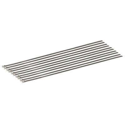 DEI Stainless Steel Locking Tie 20in - 10 per pack - Truck & Automotive