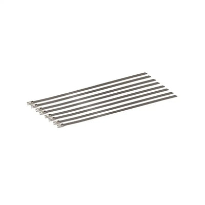 DEI Stainless Steel Locking Tie 8in - 8 per pack - Truck & Automotive