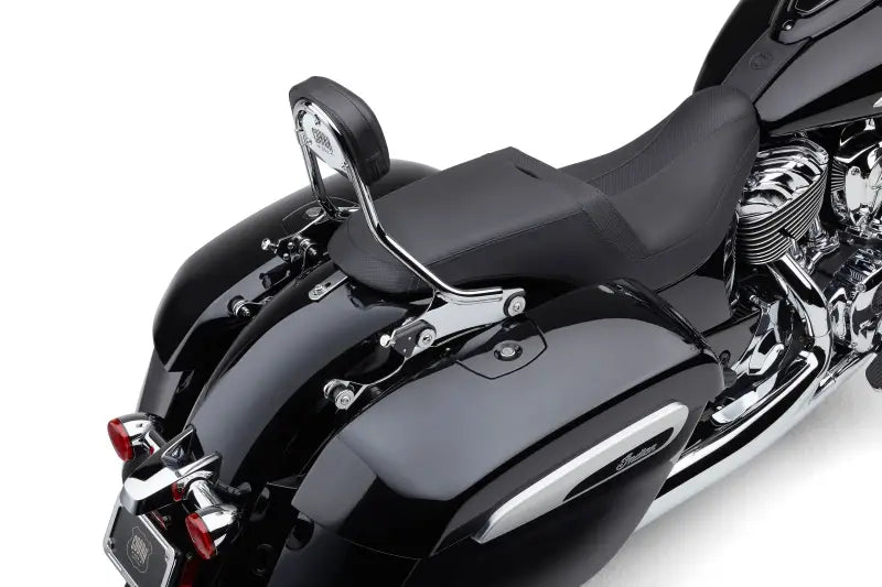 Detach Backrest Short Chrome Chieftain 14 21 - COBRA