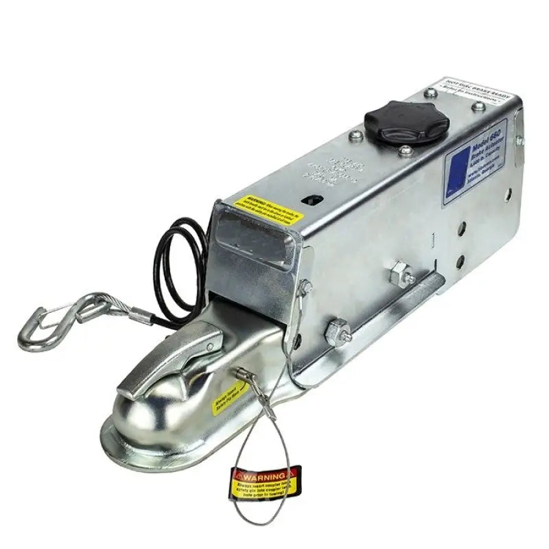 Silver surge brake trailer hitch for Dexter Marine 82401 Actuator Model 66 drum brake