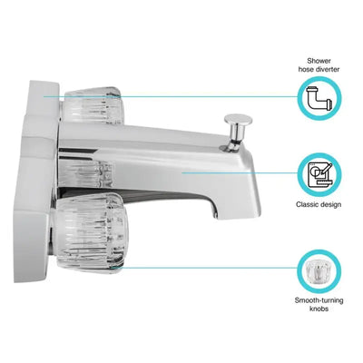 DF-SA610A-CP Dura Faucet Bath Tub & Shower