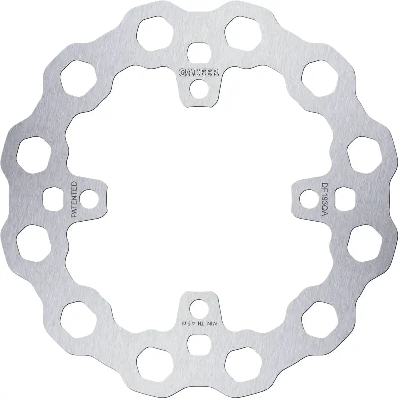 DF193QA Galfer Brake Rotor Cubiq Fixed Rear Without Milling - RV and Auto Parts