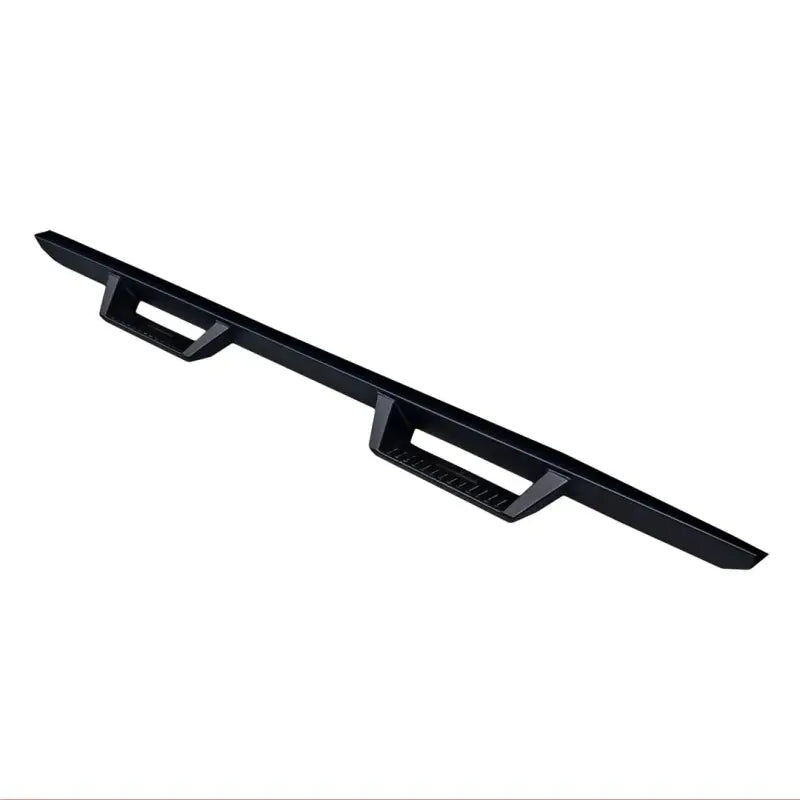 Black truck side step.
