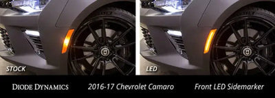 Diode Dynamics 16-21 Chevrolet Camaro LED Sidemarkers Smoked (set) - Lights