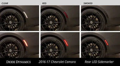 Diode Dynamics 16-21 Chevrolet Camaro LED Sidemarkers Smoked (set) - Lights