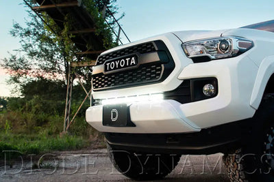 Diode Dynamics 16-21 Toyota Tacoma SS30 Stealth Lightbar Kit - Amber Combo - DD6075
