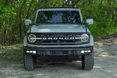 Diode Dynamics 2021 Ford Bronco Stage Series Fog Pocket Kit - White Pro - DD7180