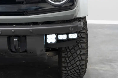Diode Dynamics 2021 Ford Bronco Stage Series Fog Pocket Kit - Yellow Pro - DD7181