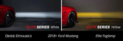 Diode Dynamics Elite Series Combination Fog Lamp for 18-21 Ford Mustang - Cool - White (Pair) - DD5132