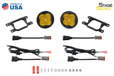 Diode Dynamics SS3 Sport Type A Kit ABL - Yellow SAE Fog - DD6981