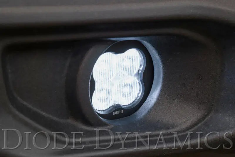 Diode Dynamics SS3 Type MS LED Fog Light Kit Pro - Yellow SAE Fog - DD6581