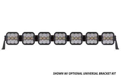 Diode Dynamics SS5 Sport Universal CrossLink 7-Pod Lightbar - White Combo - DD6800