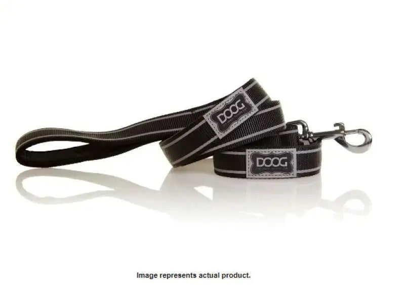 Doog Usa LEADBFL-S Lead - Blk Reflct Stri Sm - RV and Auto Parts