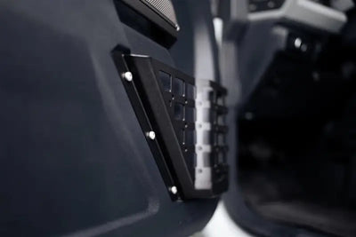 Door Panel Molle Style; Powder Coated; Black; Steel; Set Of 2 - Truck & Automotive