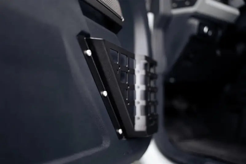 Door Panel Molle Style; Powder Coated; Black; Steel; Set Of 2 - Truck & Automotive
