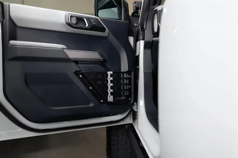 Door Panel Molle Style; Powder Coated; Black; Steel; Set Of 2 - Truck & Automotive