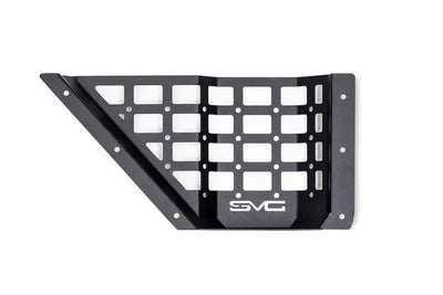 Door Panel Molle Style; Powder Coated; Black; Steel; Set Of 2 - Truck & Automotive
