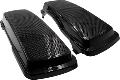 SADDLE TRAMP Double Speaker Bag Lids Flh/Flt 94 13 6 X 9 In.