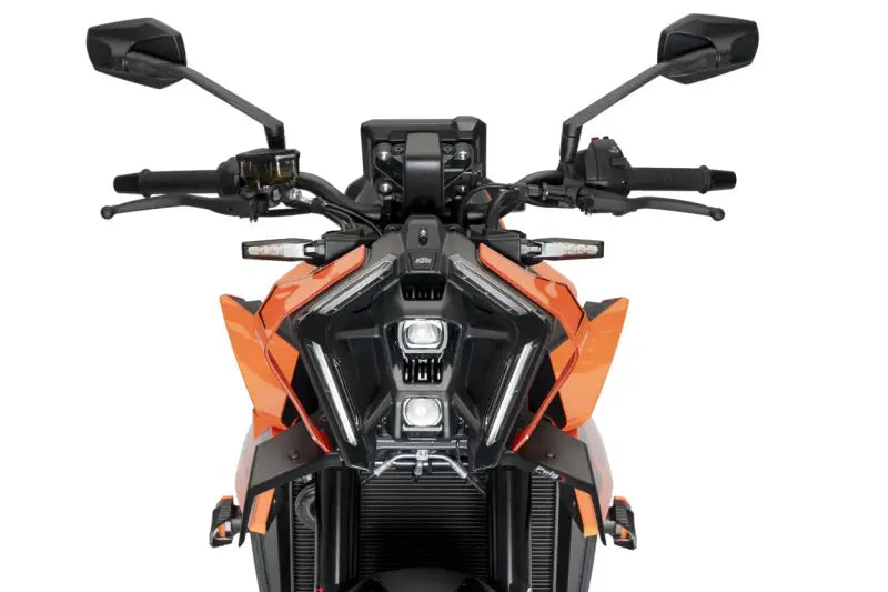 Downforce Front Spoiler Matt Black Ktm - PUIG