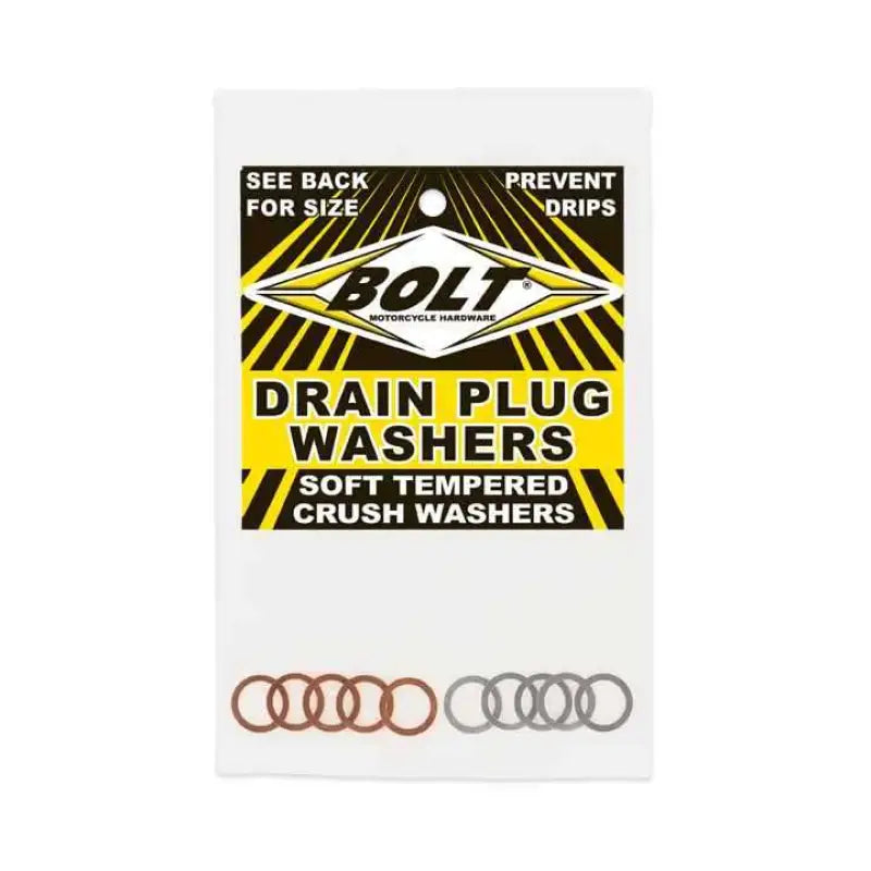 DPWM10.145-10 Banjo Crush Washers 10mm 10/Pk 5 Aluminum & 5 Copper