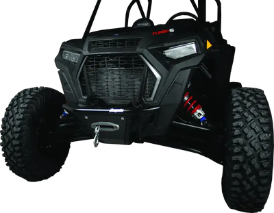 DragonFire Racing Front Bumper With Winch Mount - Fits Polaris RZR 900/1000 15-22 - RV and Auto Parts