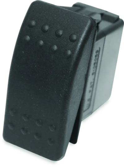 Black DragonFire Racing Lighted Switch Fan On/Off with tactile bumps for easy use