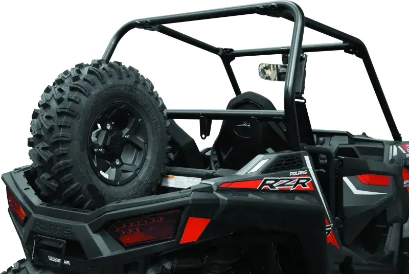 DragonFire Racing Spare Tire Carrier - Fits RZR S 900 15-22 - RV and Auto Parts