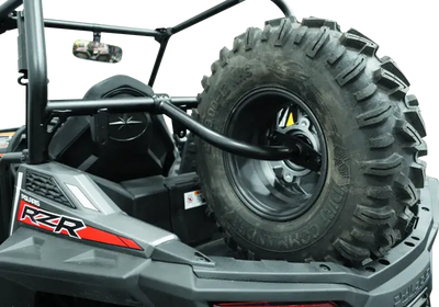 DragonFire Racing Spare Tire Carrier - Fits RZR S 900 15-22 - RV and Auto Parts