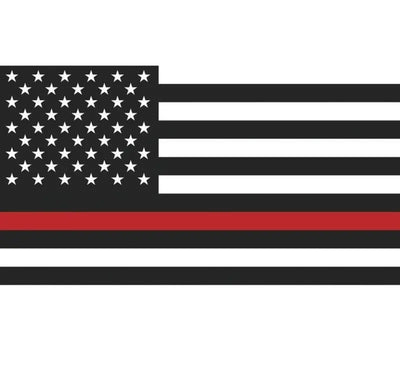 Thin red line American flag DragonFire Racing whip flag for DragonFire Racing whip products