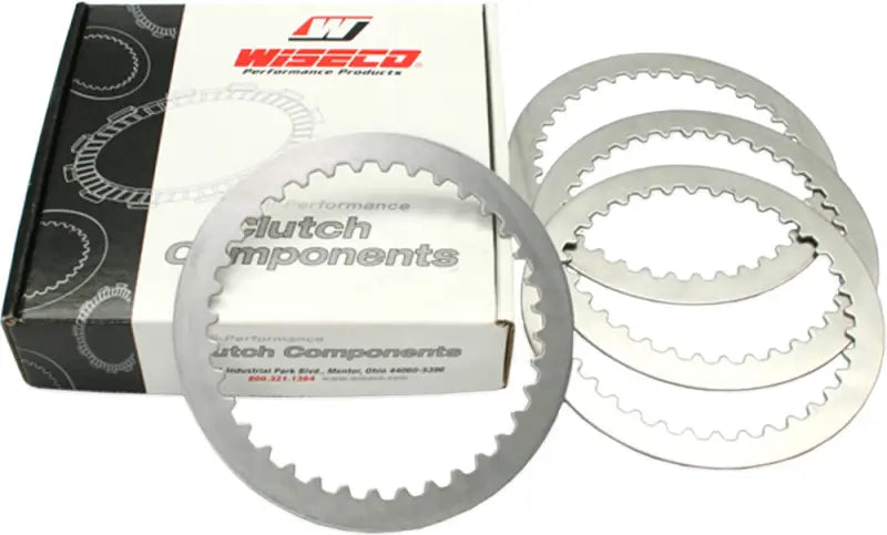 WISECO Drive Plates 4 Steel Kaw/Suz for Powersports