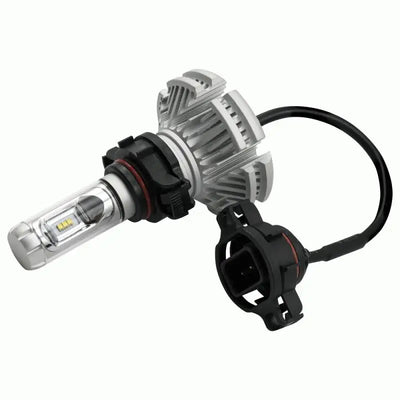 Driving/ Fog Light Bulb 5202; LED; 25 Watt; Single Beam; Golden Yellow/ Blue Tint; 6000 Lumens; 3000K/ 8000K Color