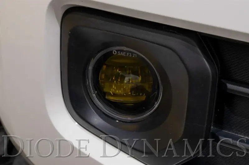 Driving/ Fog Light LED Bulb; Yellow Bulbs; 3.6 Inch Round; OEM-Grade Replacement; 15 Watt Bulbs Amp Draw 1.2 AMP