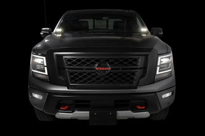 Driving/ Fog Light Mounting Bracket Bolt Mount; Texture Powder Coated; Mounts Two Light; Black; Stainless Steel; Set