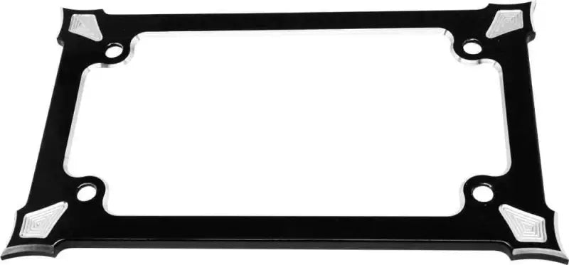 DRK-560-ALL-BLK License Plate Holder Darkside Black