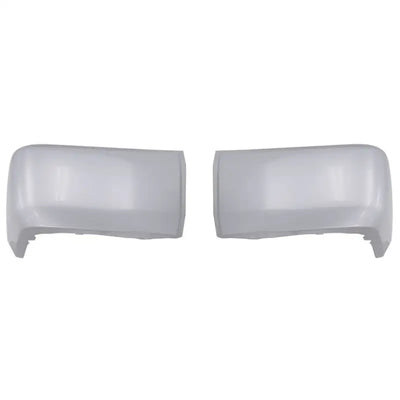 White plastic car door handle cover for DU3012 ecoological paintable bumper overlay